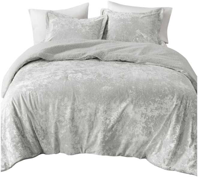 Mira Reversible 3-Pc. Comforter Set, King/California King