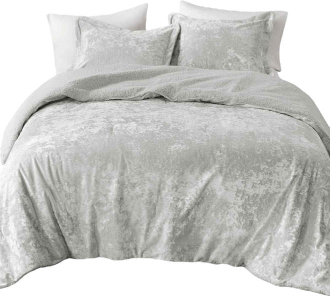 Mira Reversible 3-Pc. Comforter Set, Full/Queen