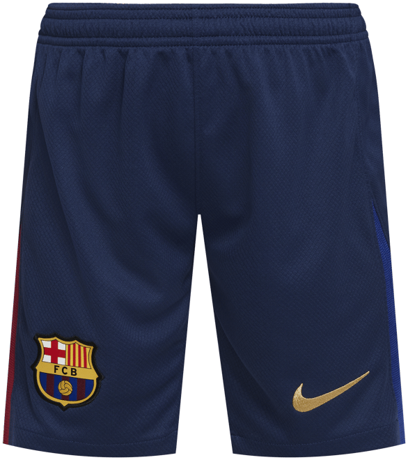 FC Barcelona 2024/25 Stadium Home Nike Dri-FIT Replika-Fußballshorts (ältere Kinder)
