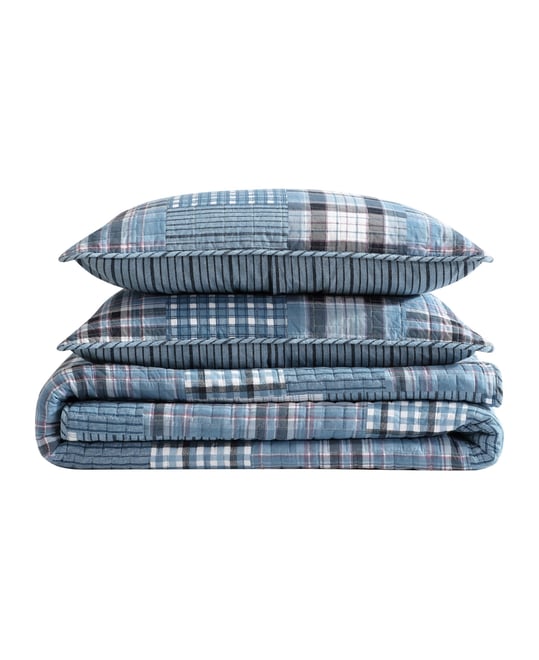 Hawthorne Reversible 3 Piece Quilt Set, King