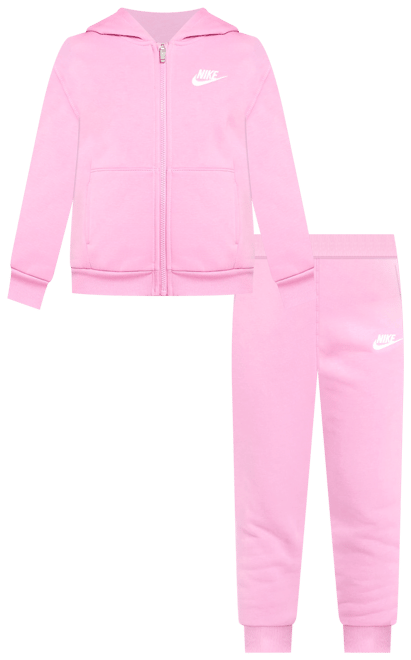 Nike Full-Zip Club Set Little Kids 2-Piece Hoodie Set