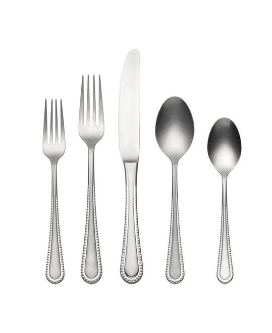 Hartwell Tumbled 42 Piece Flatware Set