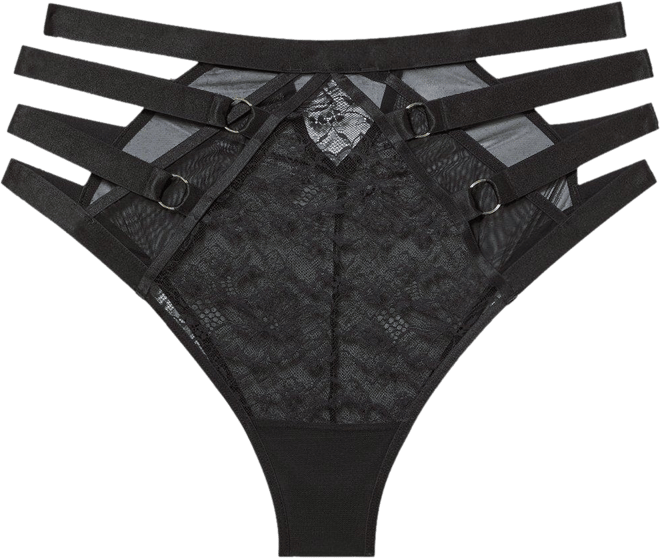 Strappy Vixen High Waist Cheeky Panty