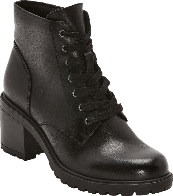 Frye and Co. Womens Ayla Stacked Heel Lace Up Boots JCPenney