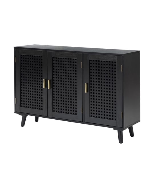 Gius Contemporary Accent Cabine with Beech Wood Doors