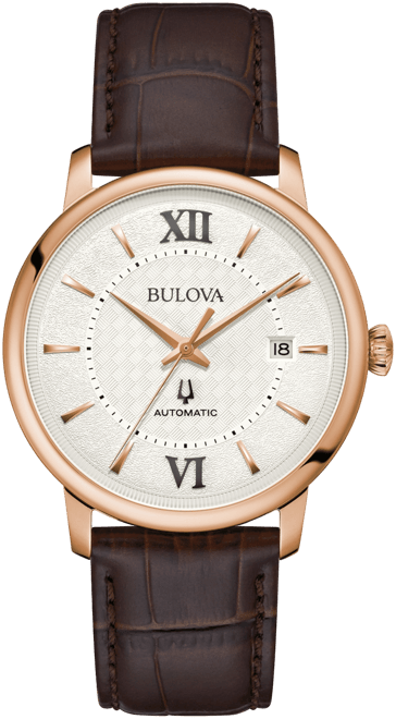 Unisex Automatic Hudson Brown Leather Strap Watch 39mm