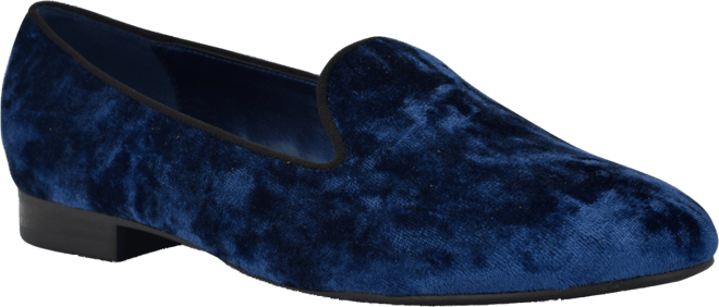 Women's Renold Velvet Slip-On Smoking Slipper