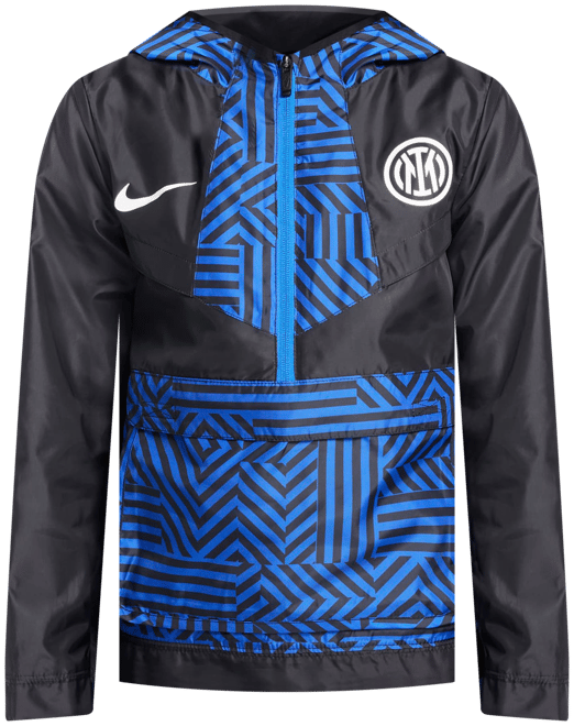 Inter Mailand Amplify Windrunner Home Nike Fußball-Anorak (ältere Kinder, Jungen)