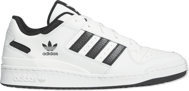adidas Forum Low CL Shoes - Men's - White / Core White - 12.5