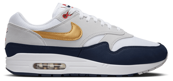 Nike Air Max 1 ホワイト/ネイビー/イエロー Nike Air Max 1 | Foot Locker