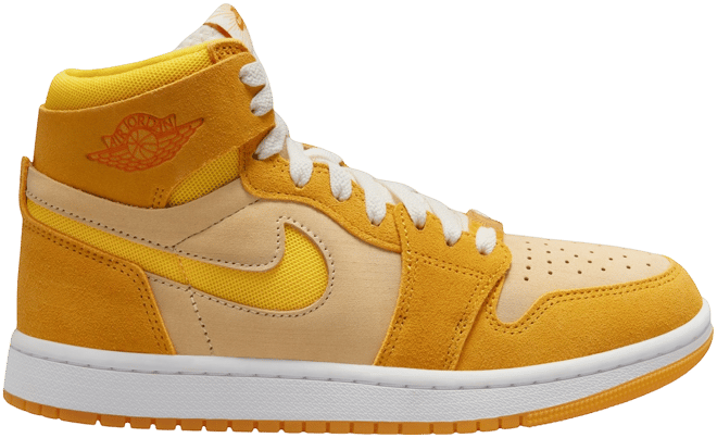 ★[NIKE]★AIR JORDAN 1 Zoom Air CMFT 2 Desert Melon Tint★ Women Air Jordan 1 Zoom Air CMFT 2 Lemon Twist Citron Yellow