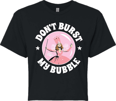 Juniors Wizard Of Oz Glinda Don'T Burst My Bubble Cropped Juniors Wizard Of Oz Glinda Don'T Burst My Bubble Cropped