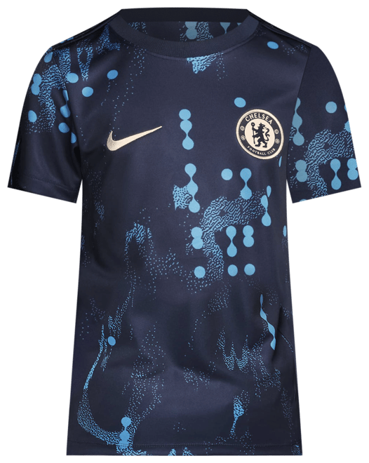 Chelsea FC Academy Pro Haut d'avant-match de foot à manches courtes Nike Dri-FIT pour ado