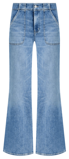 【COLOR iN ID】More pocket wide denim FRAME Modern Pocket High-Rise Wide-Leg Jeans | Anthropologie
