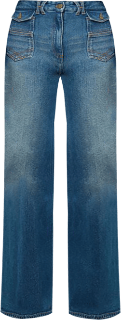 AQUA Double Strand Hamsa Pendant Necklace in 14K Gold-Plated