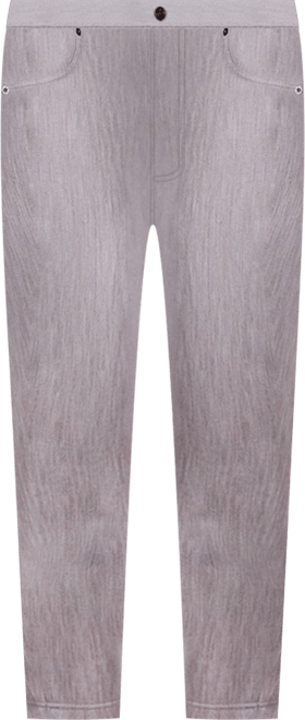 Women's Chino Capri-Length Cotton Blend Leggings