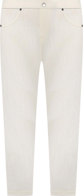 Women's Chino Capri-Length Cotton Blend Leggings