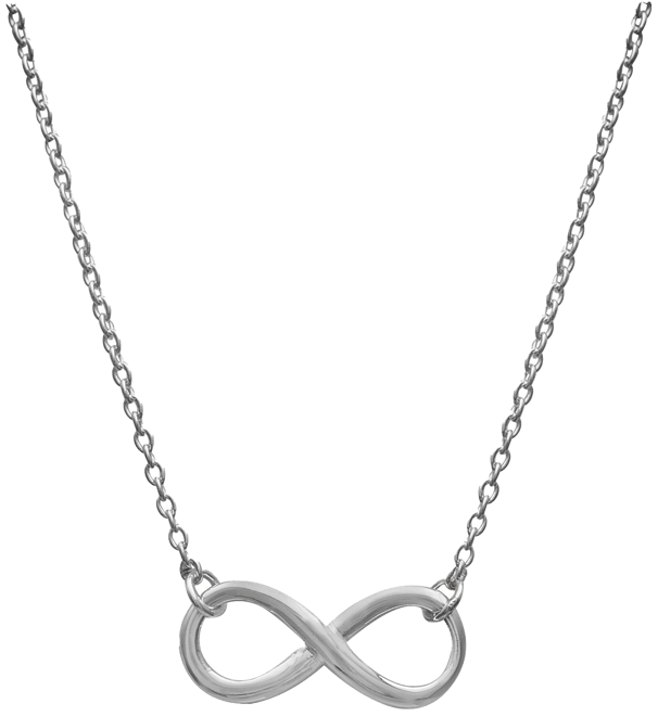 Tiffany infinity necklace sterling on sale silver