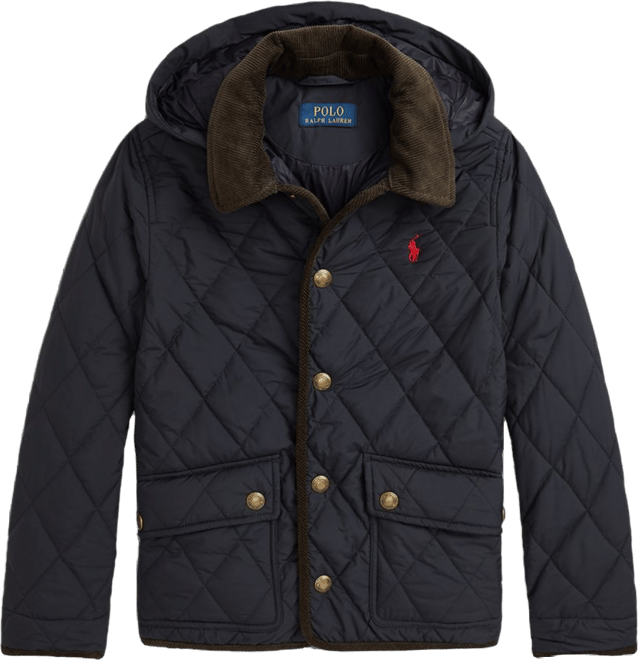 Ralph Lauren Boys' Hooded Barn Jacket Little Kid, Big Kid