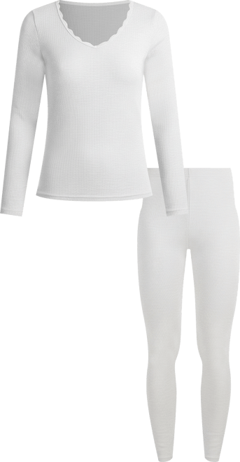 Women's Organic Cotton Seamless Classic Ribbed Leggings