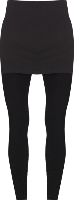 Women's Grinza Capri Workout Skirted Leggings
