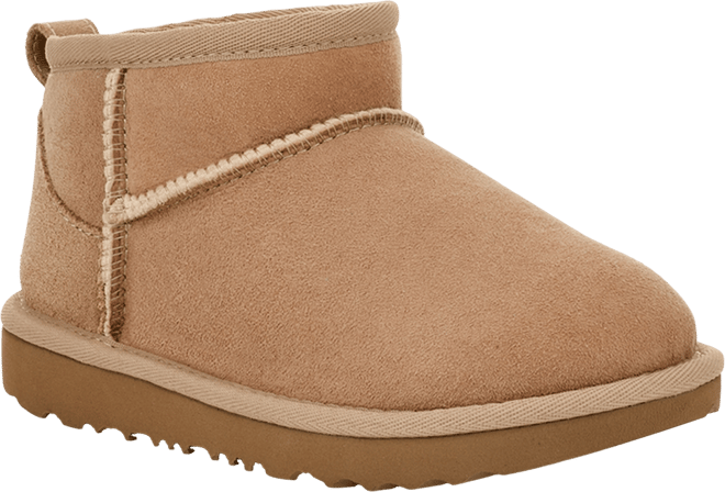 UGG Kids Classic Ultra Mini Twinface Sheepskin Booties Macy s