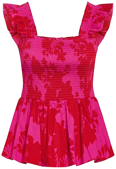 Women's Marli Print Top