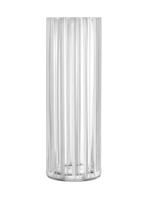 13'' Stripes Crystal Vase Large
