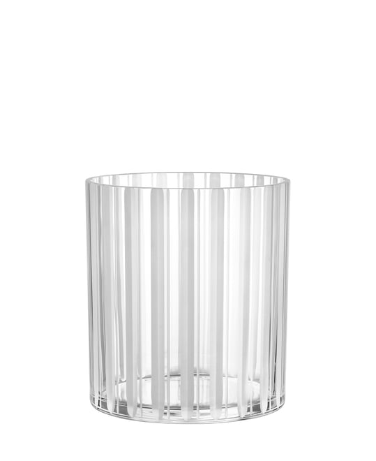 13'' Stripes Crystal Vase Medium