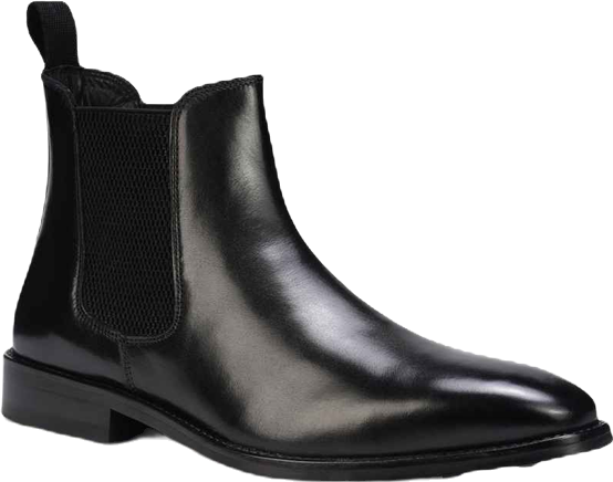 Men's Thomas Leather Pull Up Chelsea Boots