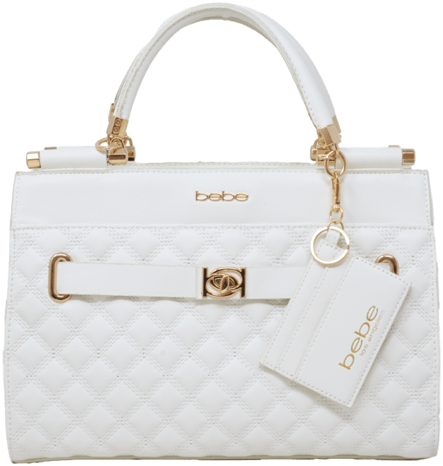 Alex Quilted Satchel Bag with Card Holder