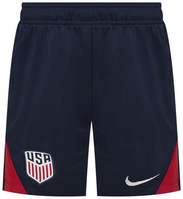 Selección nacional masculina de Estados Unidos Strike Shorts de futbol de tejido Knit Nike Dri-FIT para niños talla grande