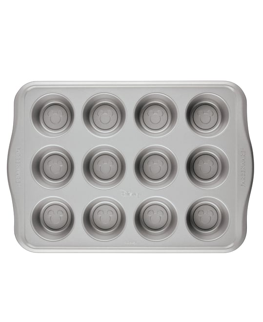 Bake with Mickey Mouse 12-Cup Muffin Pan