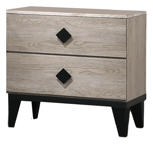 Simplie Fun Bedroom Furniture Contemporary Look Nightstand
