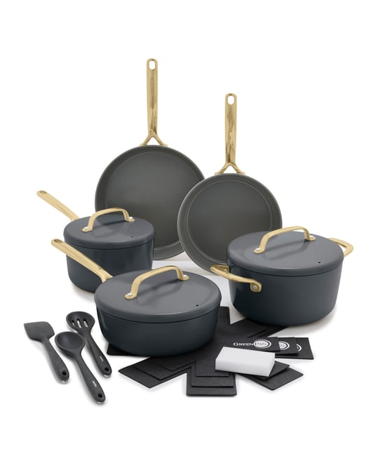 GP5 Champagne Healthy Ceramic Nonstick 11-Piece Set