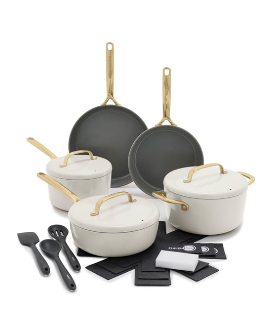 GP5 Champagne Healthy Ceramic Nonstick 11-Piece Set