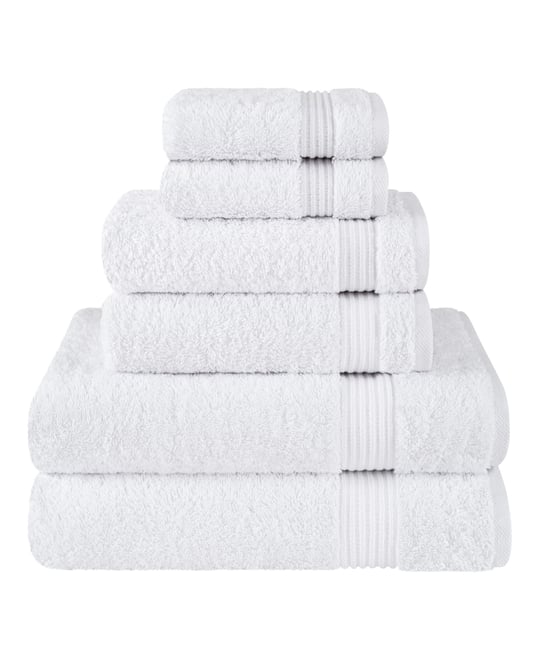 Bekos Premium 100% Turkish Cotton 6-Piece Bath Towel Set