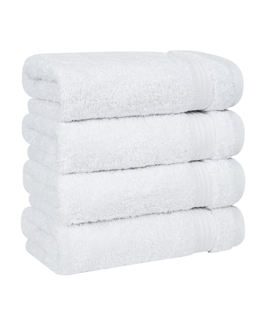 Bekos Premium 100% Turkish Cotton 4-Piece Hand Towel Set