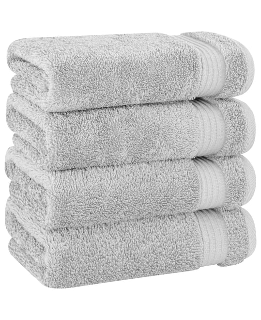 Bekos Premium 100% Turkish Cotton 4-Piece Hand Towel Set