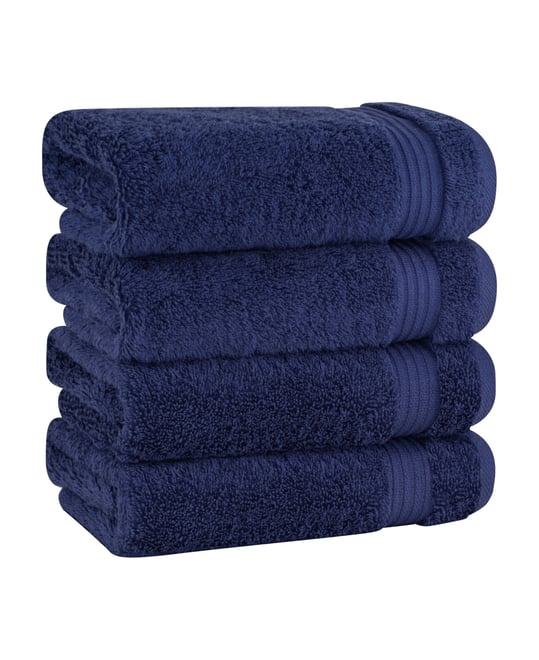 Bekos Premium 100% Turkish Cotton 4-Piece Hand Towel Set