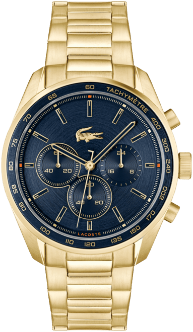 Men's Boston Ionic Plated Thin Gold Steel Watch 42mm