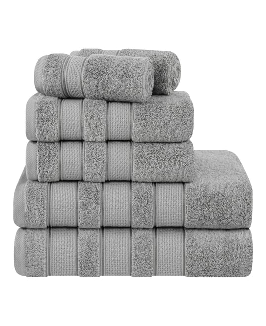 Salem Premium 100% Turkish Cotton 6 Piece Bath Towel Set