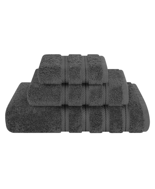 Edison Premium 100% Turkish Cotton 3-Piece Bath Towel Set