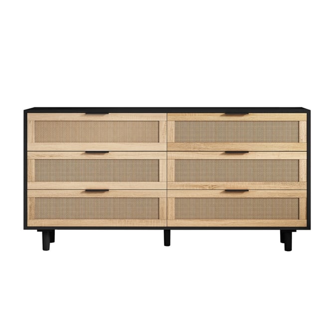 Stylish Rattan Dresser for Ample Storage and Organization