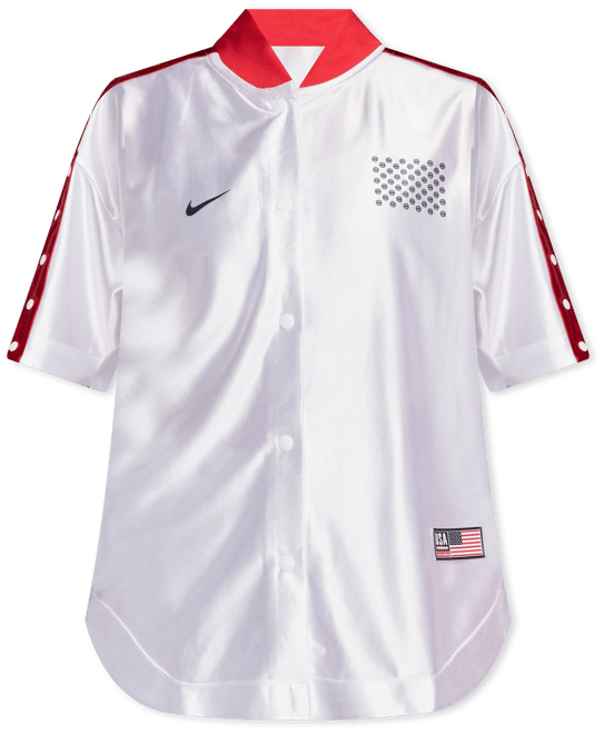 USA Village Playera de básquetbol Nike de temporada para mujer