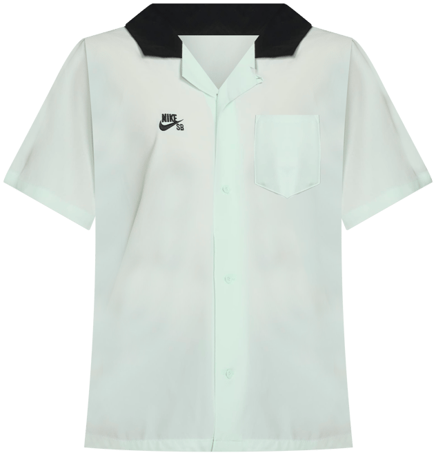 Nike SB Short-Sleeve Button-Up Skate Bowler Shirt