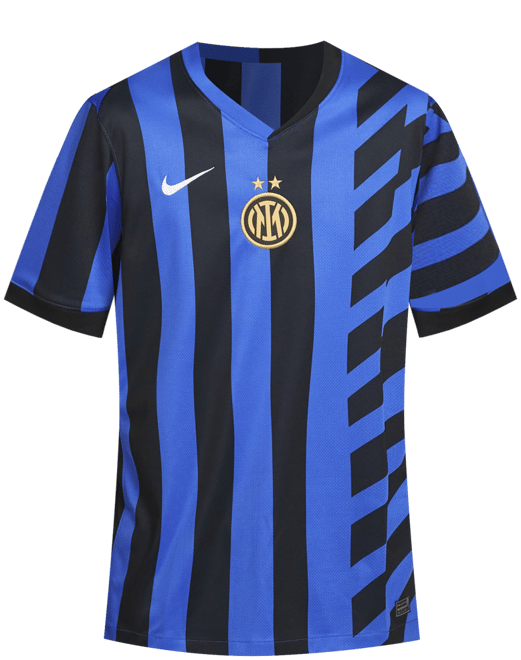 インテル ミラノ 2024/25 スタジアム ホーム メンズ ナイキ Dri-FIT サッカー レプリカ ユニフォーム