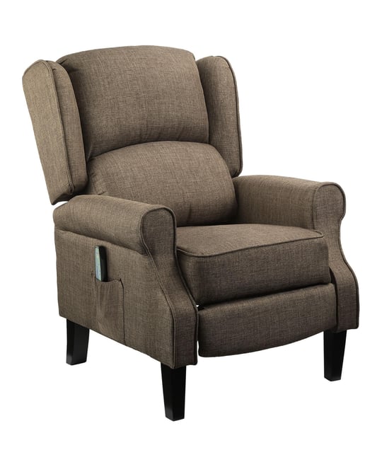 Massage Recliner Sofa with Heat Function, Remote Control,