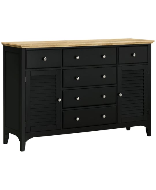 Sideboard Modern Buffet Cabinet with Adjustable Shelves,