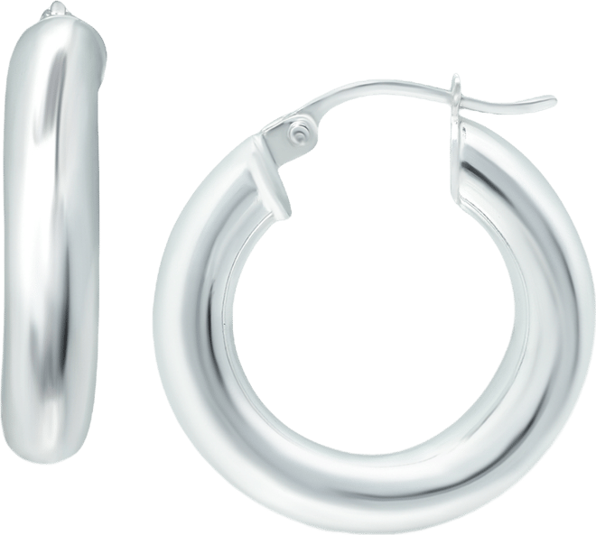 Polished Hoop Earrings, Created for Macy's